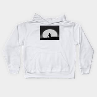 Boy ini the night Kids Hoodie